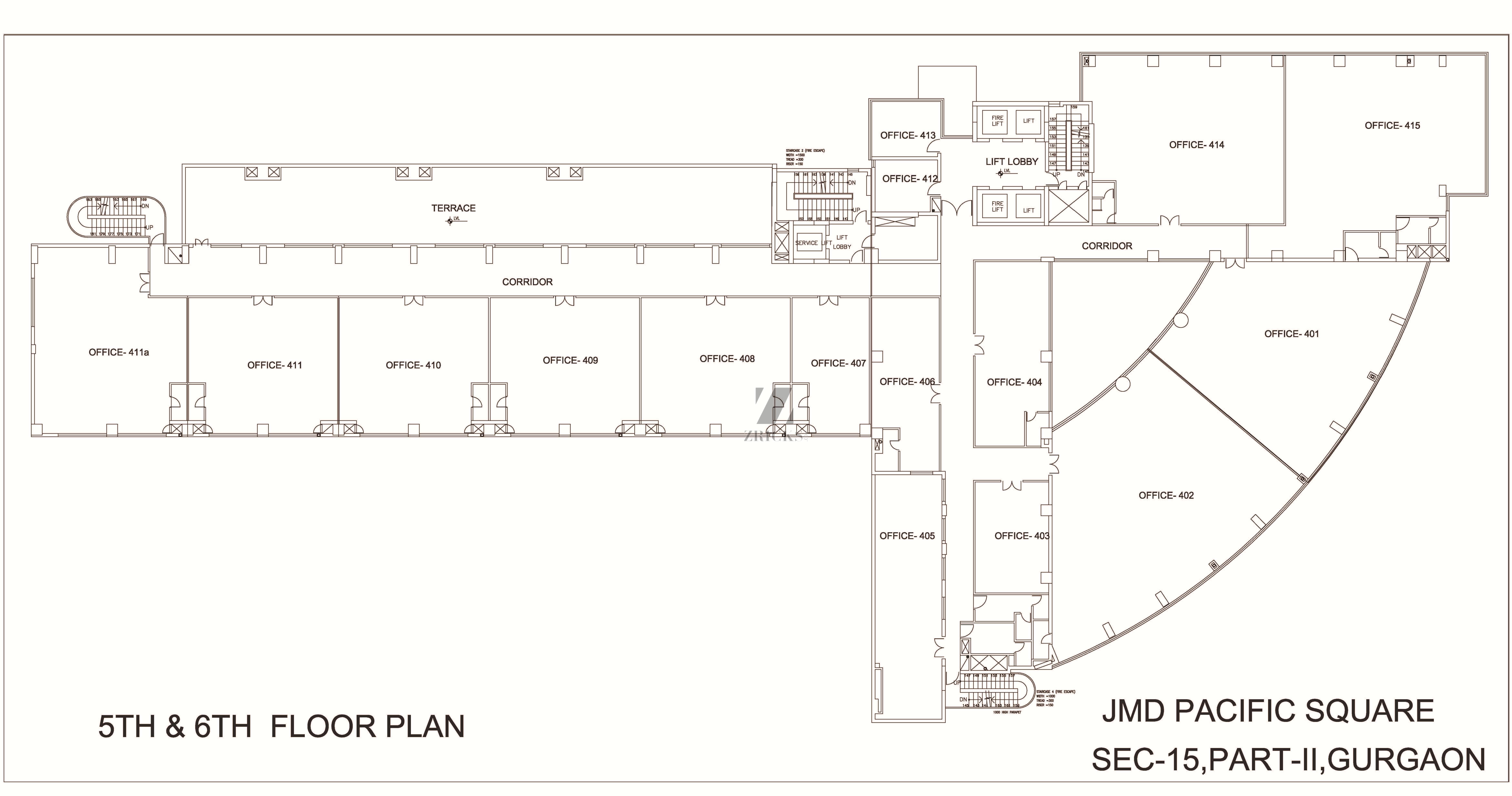 JMD Pacific Square Floor Plan