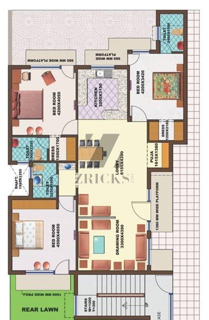 Omaxe City North Avenue II Floor Plan