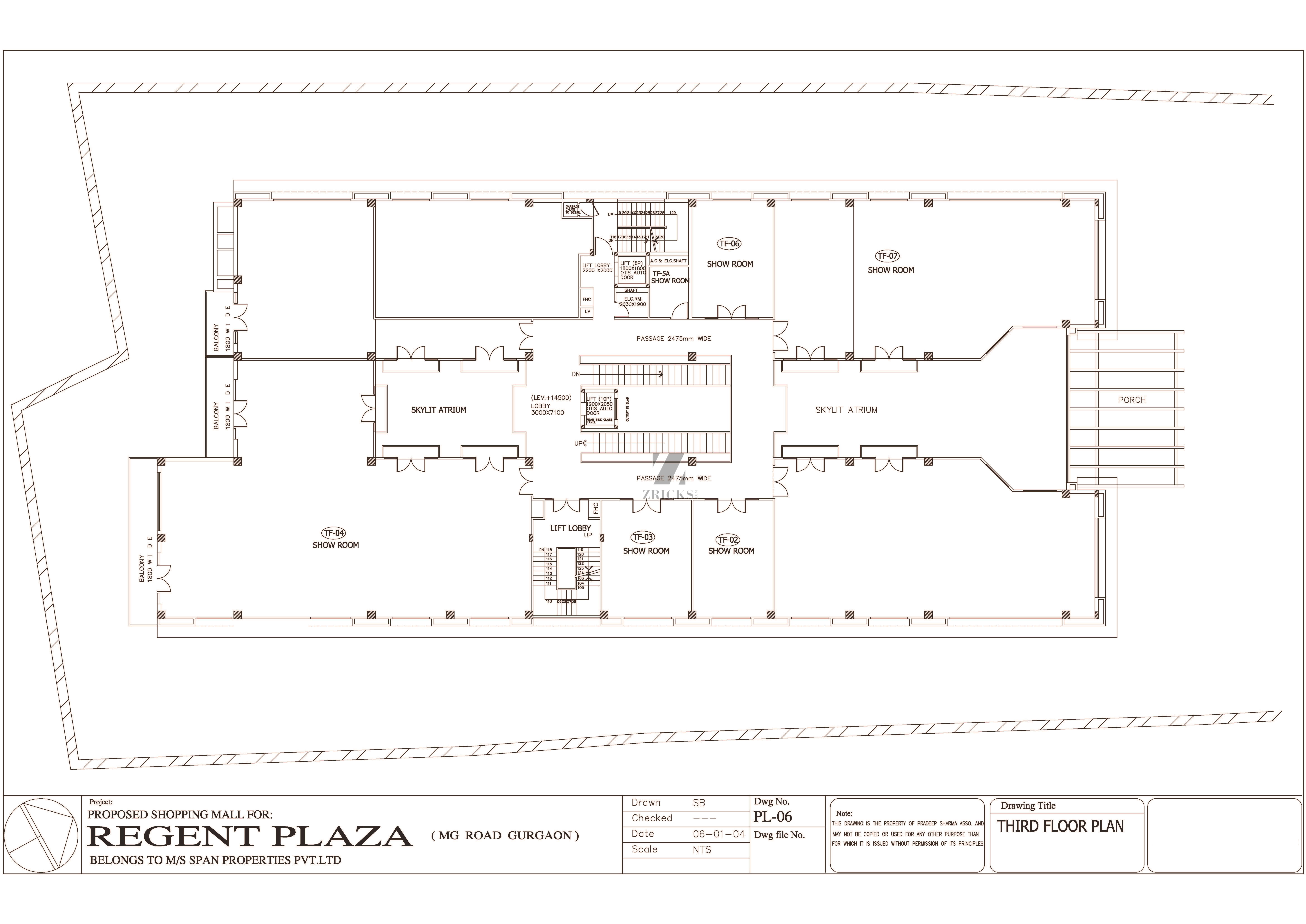 JMD Regent Plaza Floor Plan