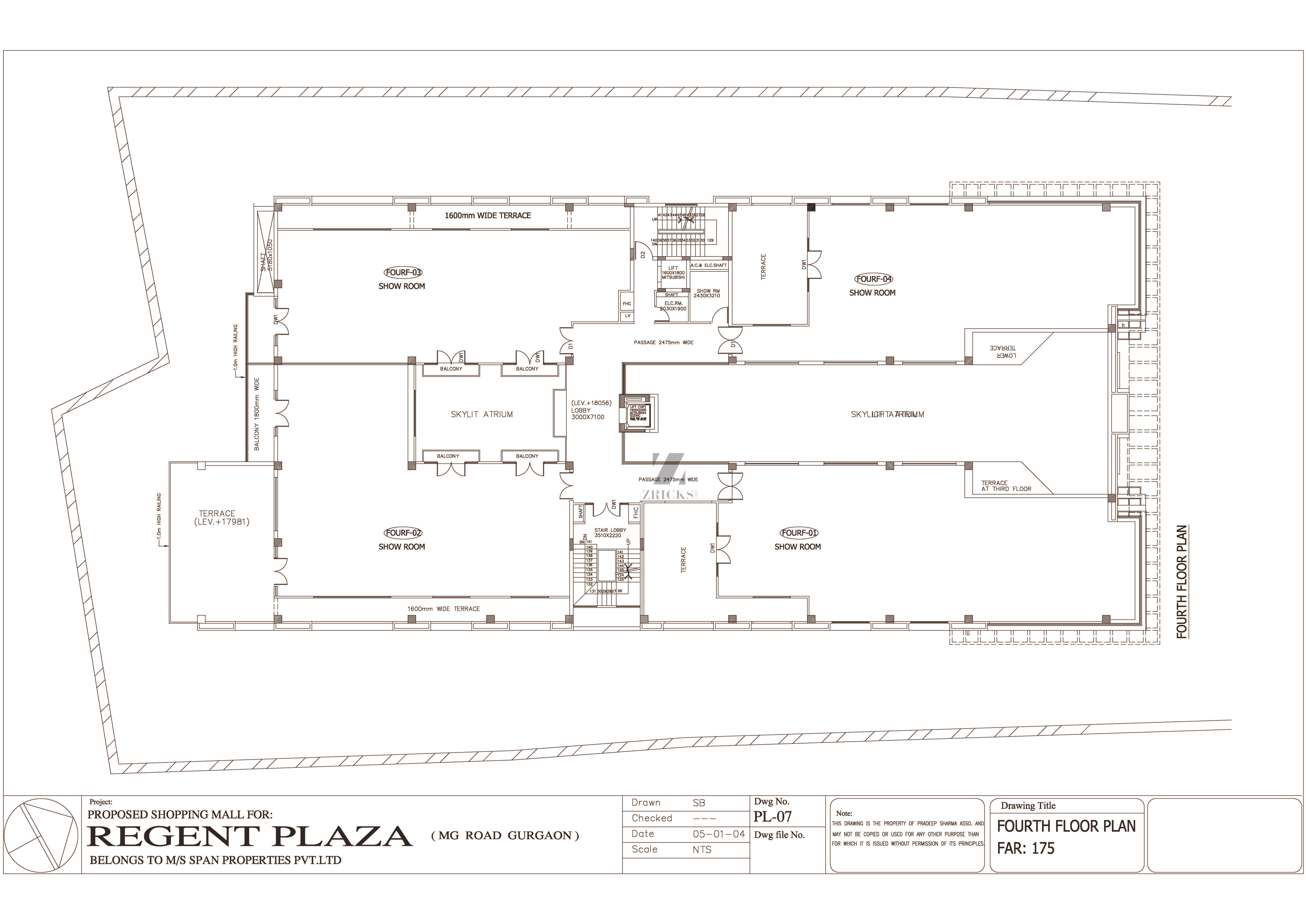 JMD Regent Plaza Floor Plan