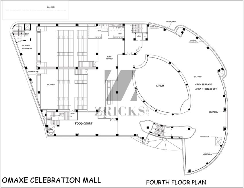 Omaxe Celebration Mall Floor Plan