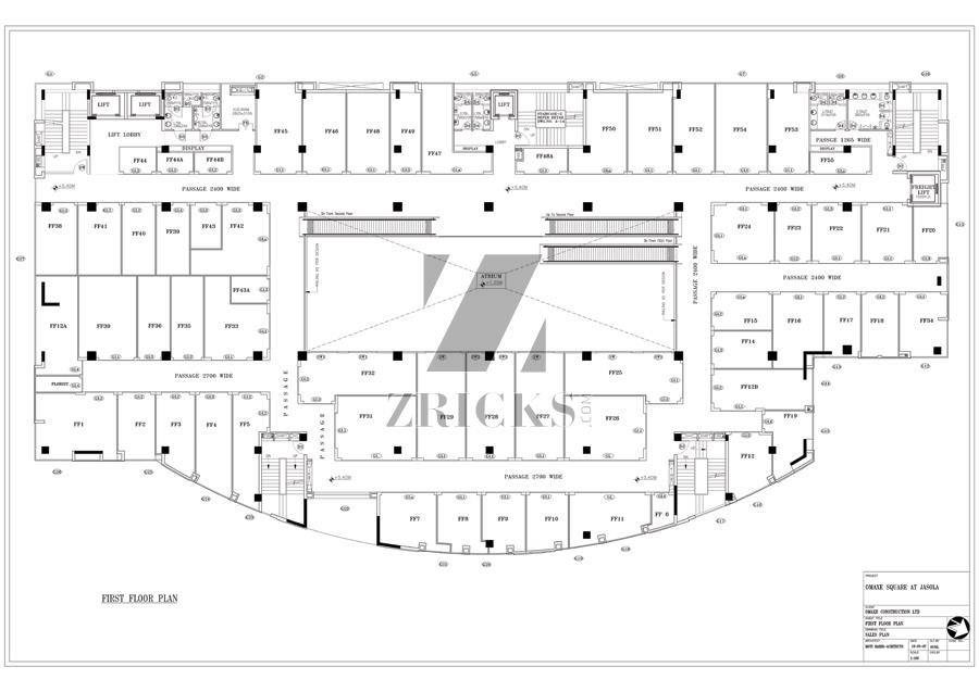 Omaxe Square Floor Plan