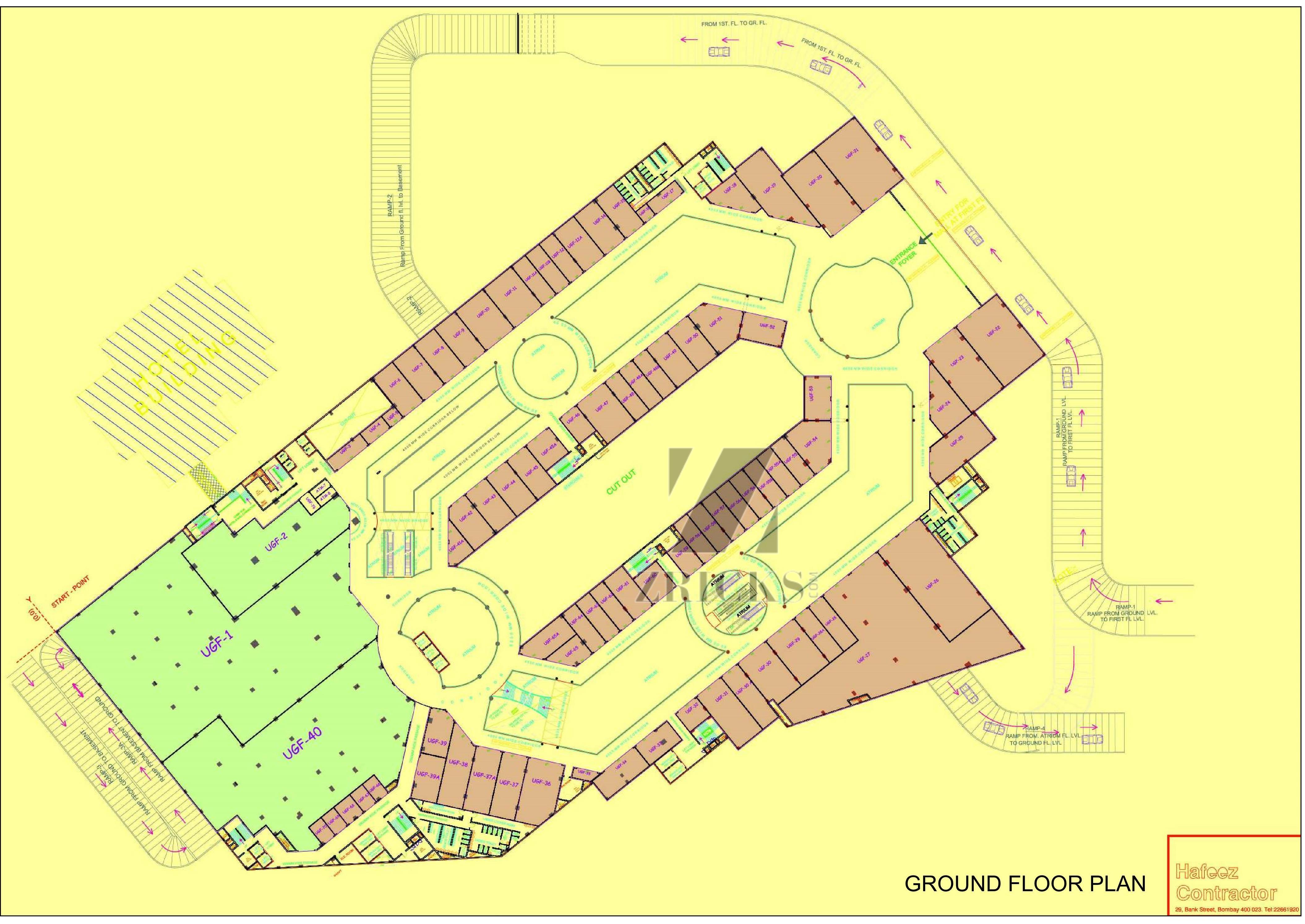 Omaxe Connaught Place Floor Plan