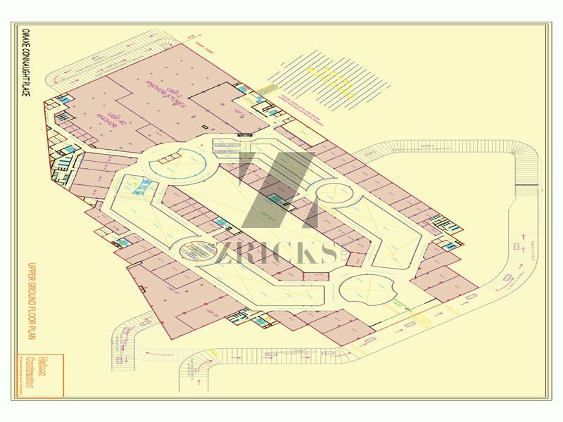 Omaxe Connaught Place Floor Plan