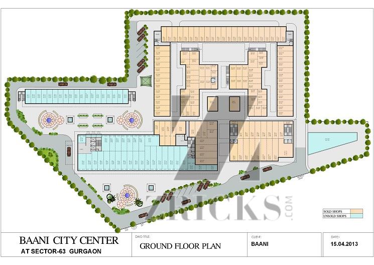 Baani City Centre Floor Plan