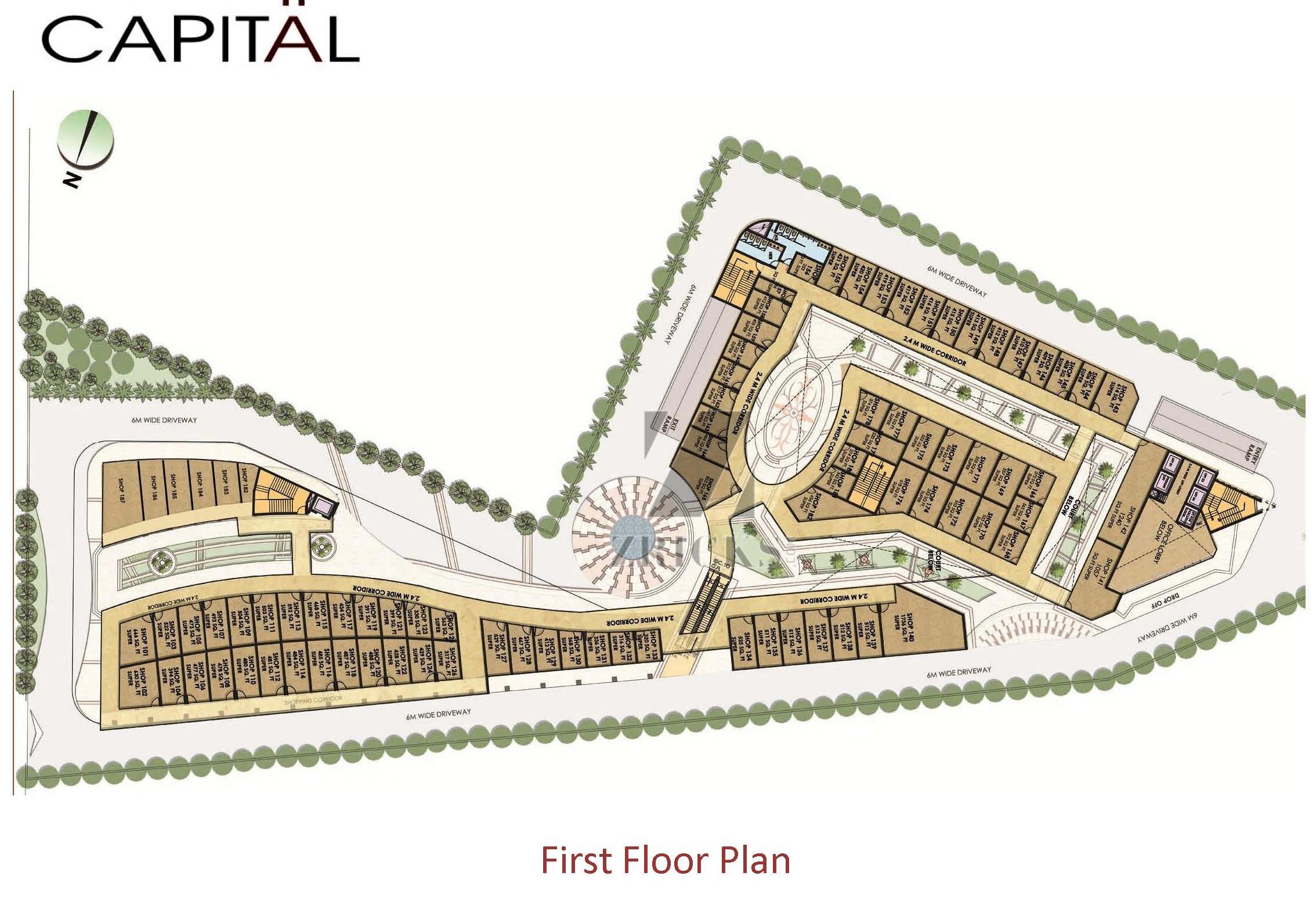 Capital City Scape Floor Plan
