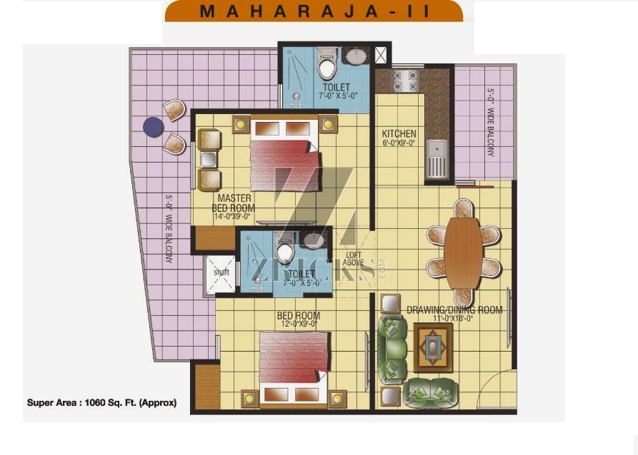 Gaur Ganga Floor Plan