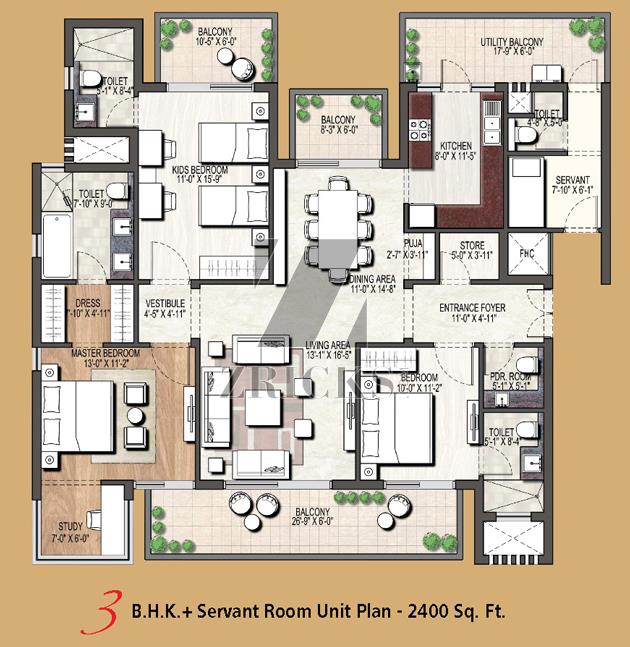 Assotech Orion Towers Floor Plan