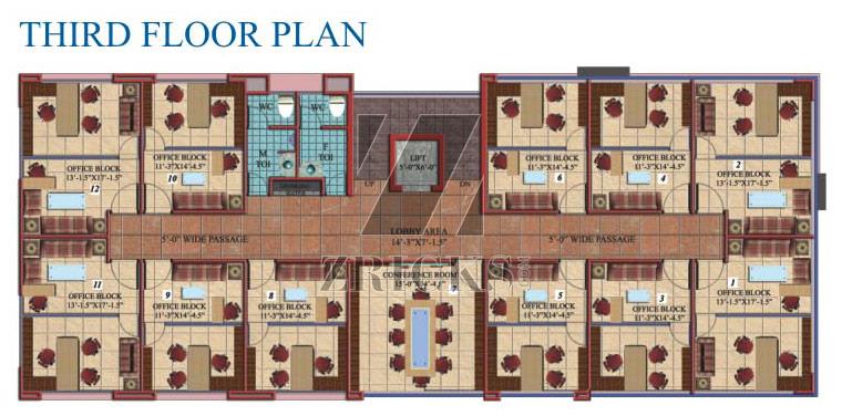 Bhagwati Shri Ram Business Centre Floor Plan