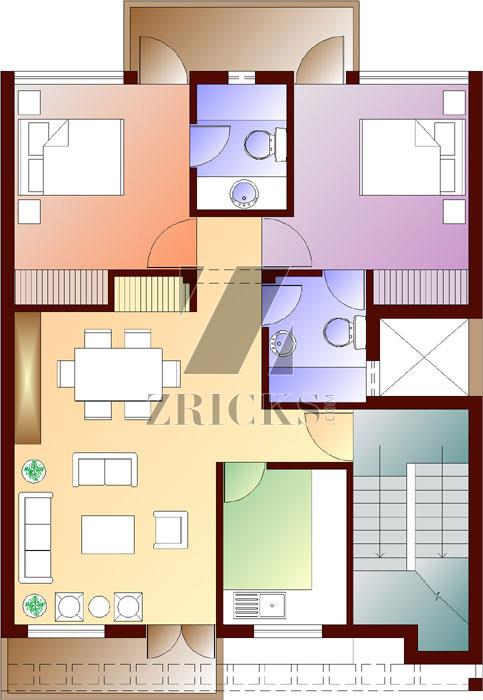 Ansals Flexi Homes Floor Plan
