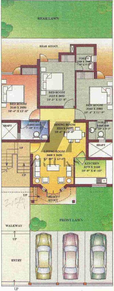 Ansals Royale Casa Floor Plan