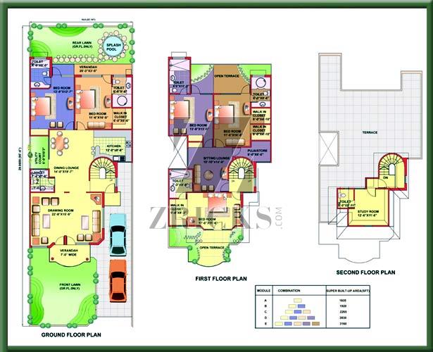 Eldeco Mansionz Floor Plan