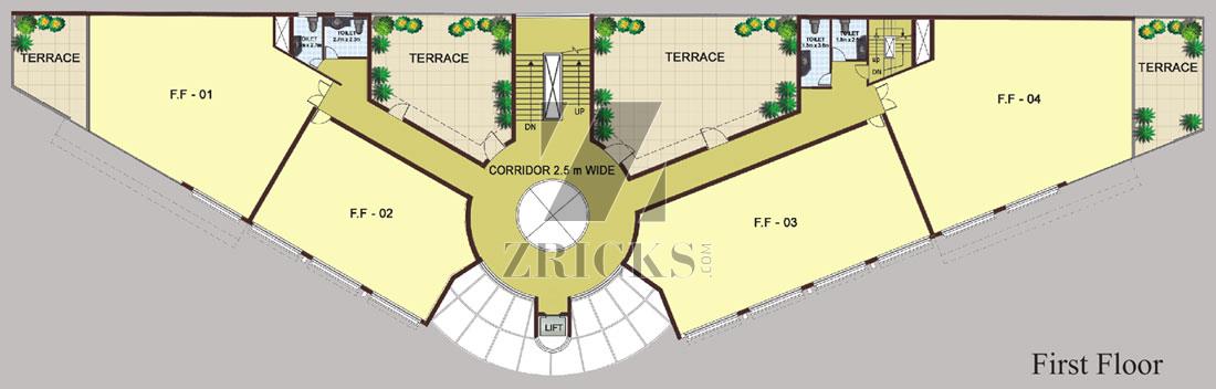 Ansals Boom Plaza Floor Plan