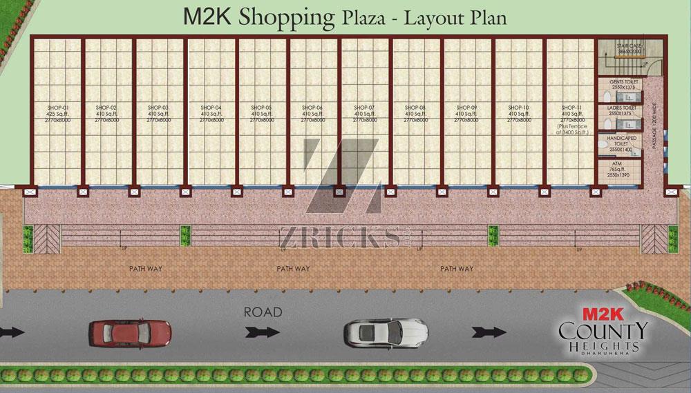 M2K County Shopping Plaza Floor Plan