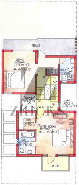 Ansals Oriental Homes Floor Plan