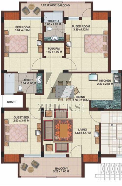 Ansal Town Floor Plan