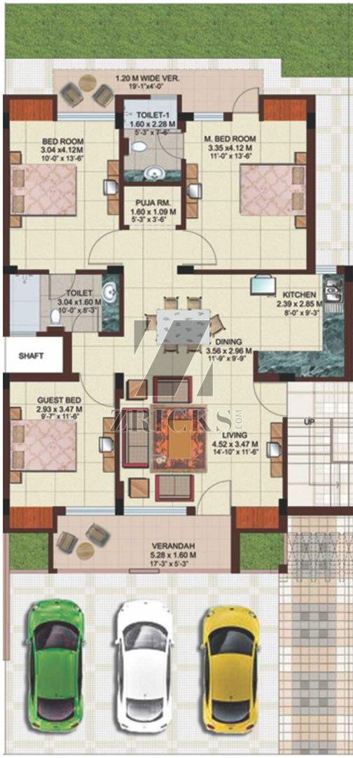 Ansal Town Floor Plan