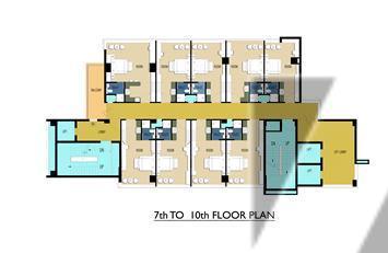 Vsquare 83 Avenue Floor Plan