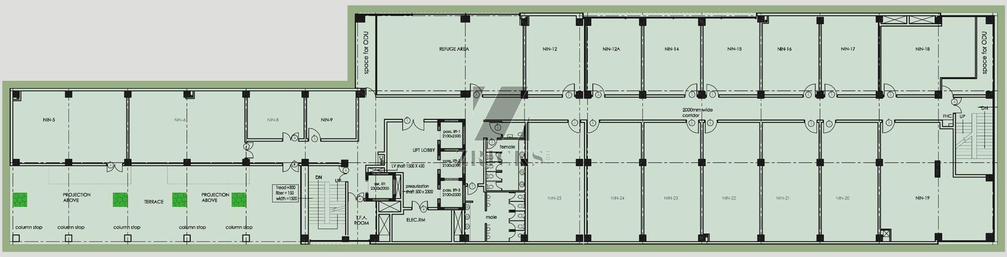 Wave 1st Silver Tower Floor Plan