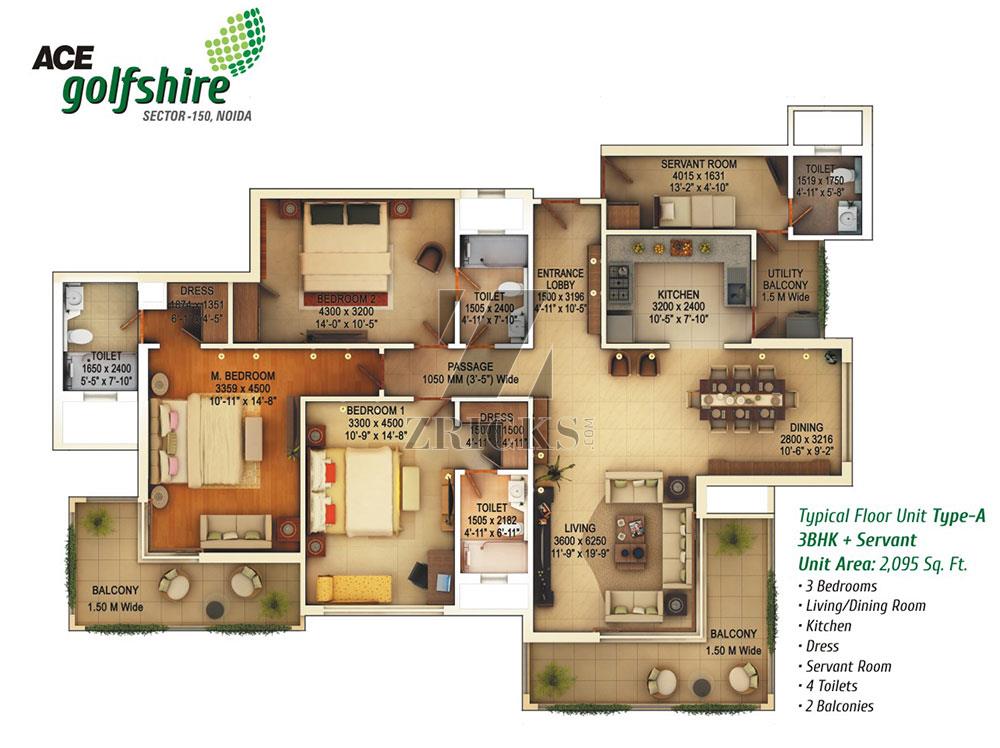 Ace Golf Shire Floor Plan