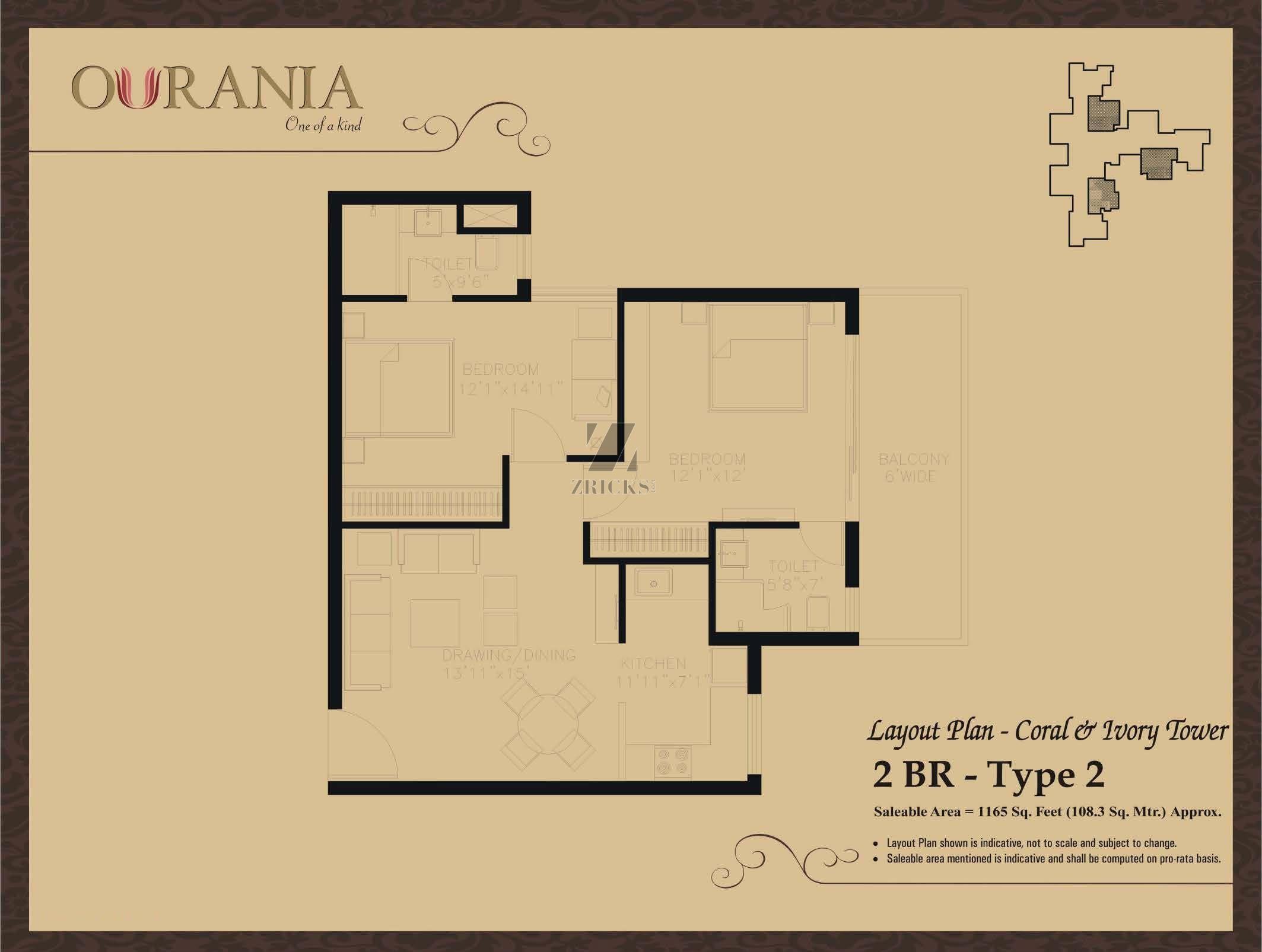 TDI Ourania Floor Plan