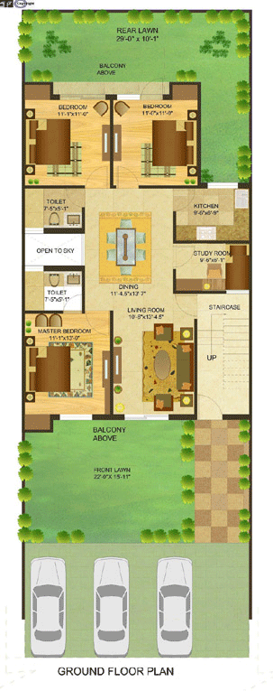 TDI City My Floors 2 Floor Plan