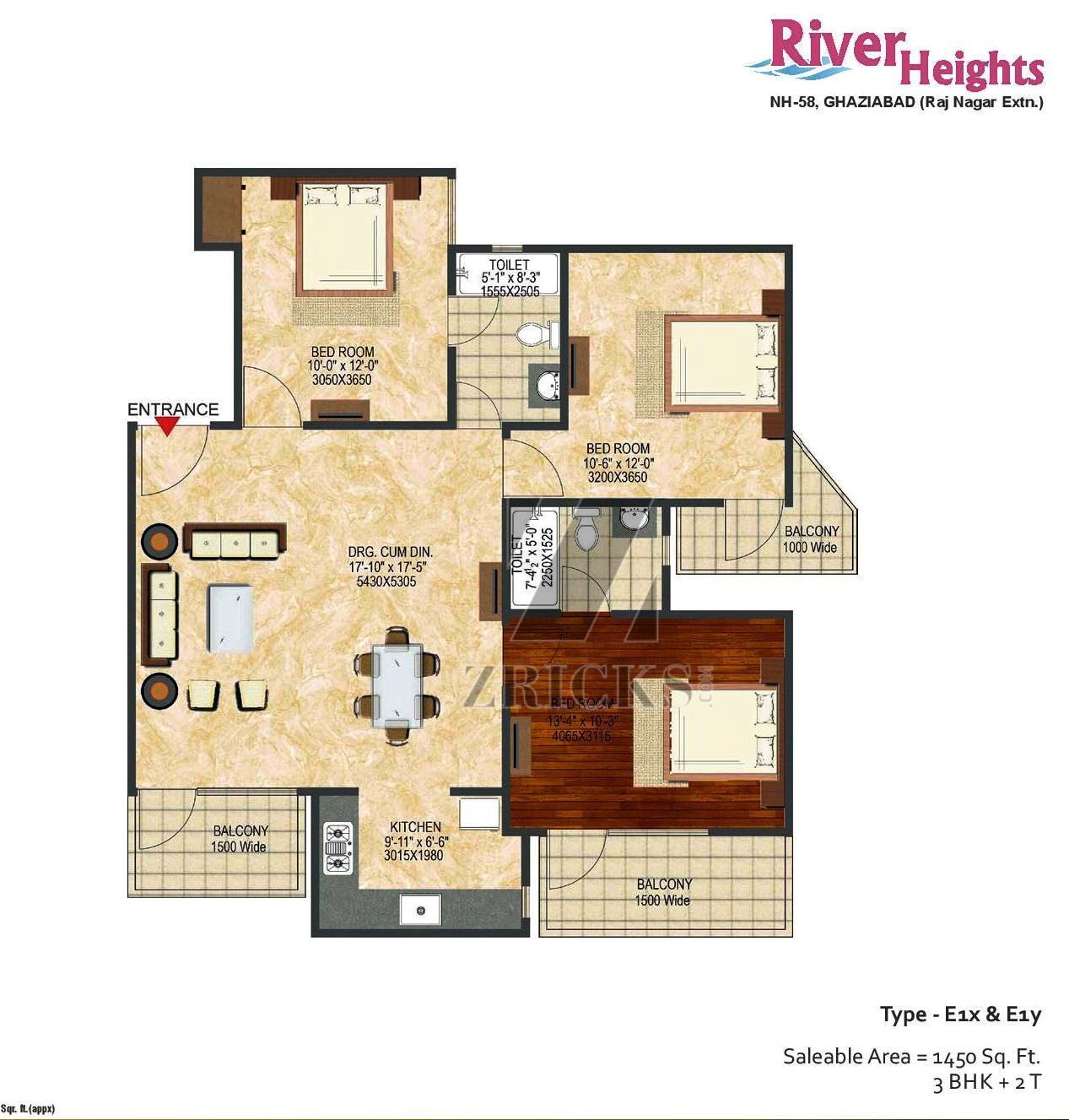 Landcraft River Heights Phase II Floor Plan