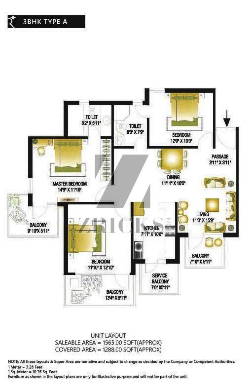 RPS Auria Residences Floor Plan