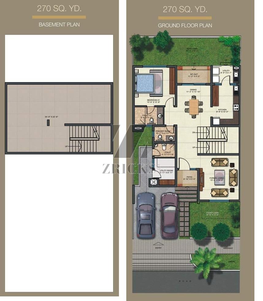 Sobha International City Phase I Floor Plan