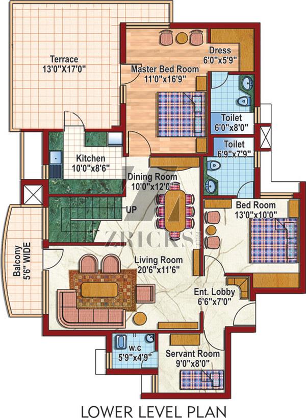 Purvanchal Silver City II Floor Plan