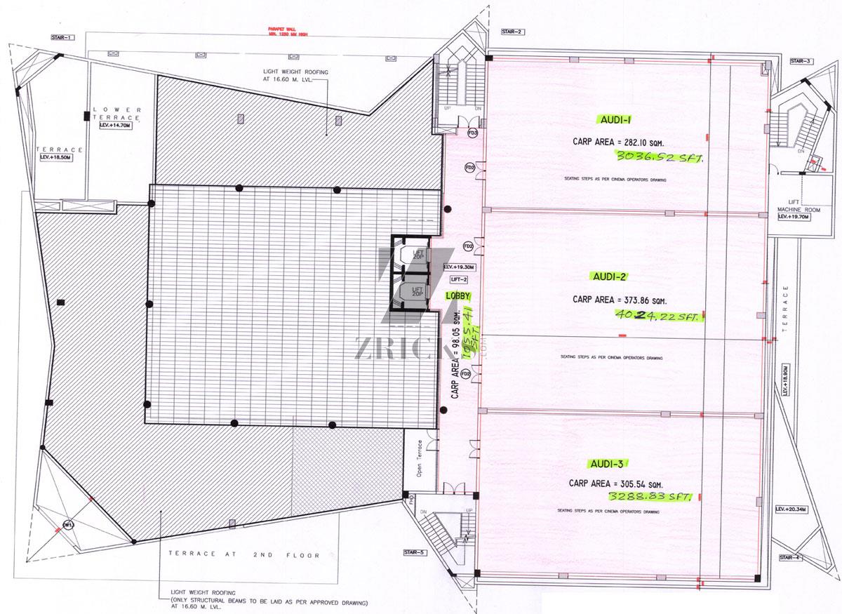 Eros EF3 Mall Floor Plan