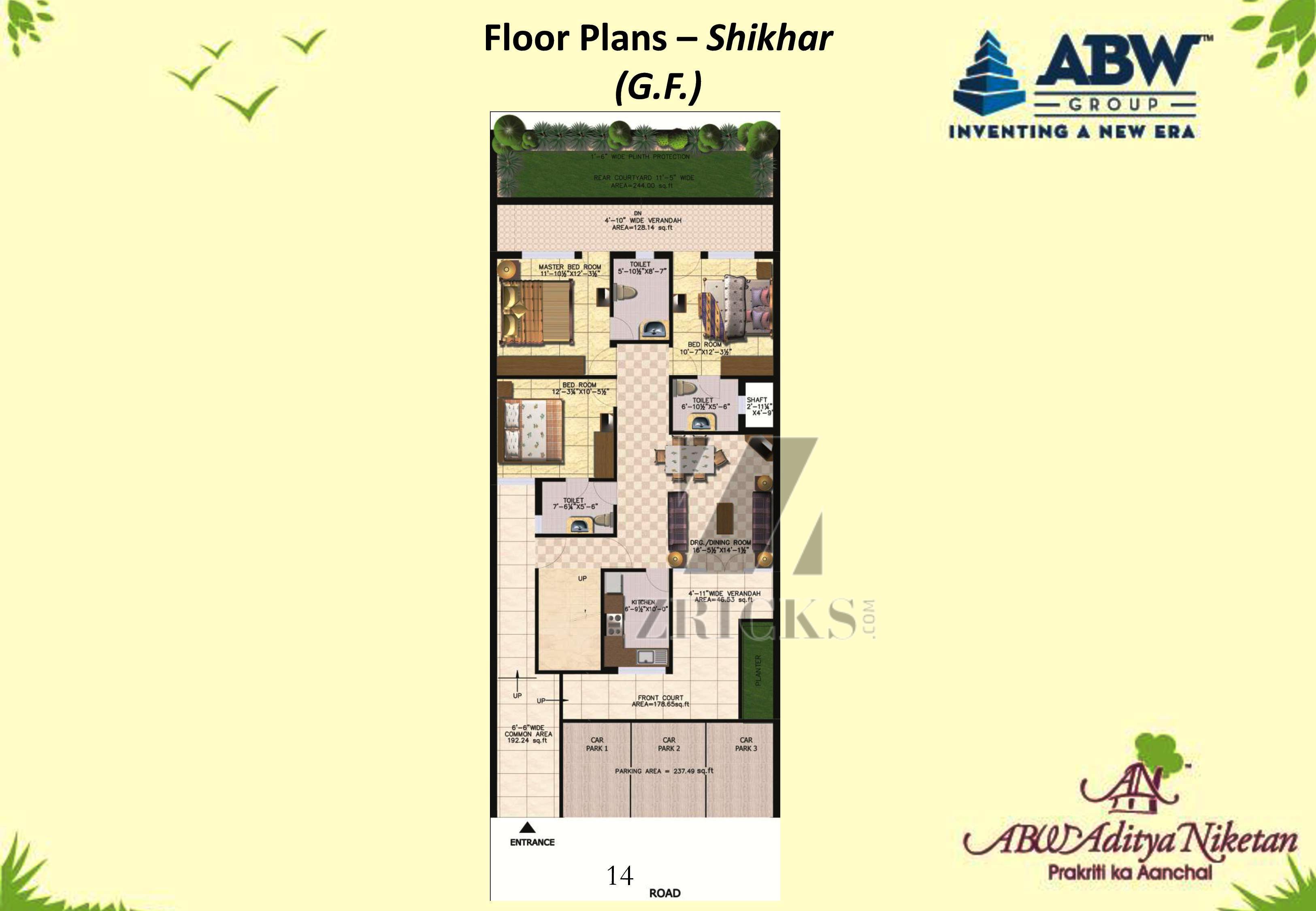 ABW Aditya Niketan Floor Plan