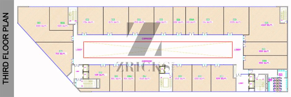 ABW Rectangle One Floor Plan