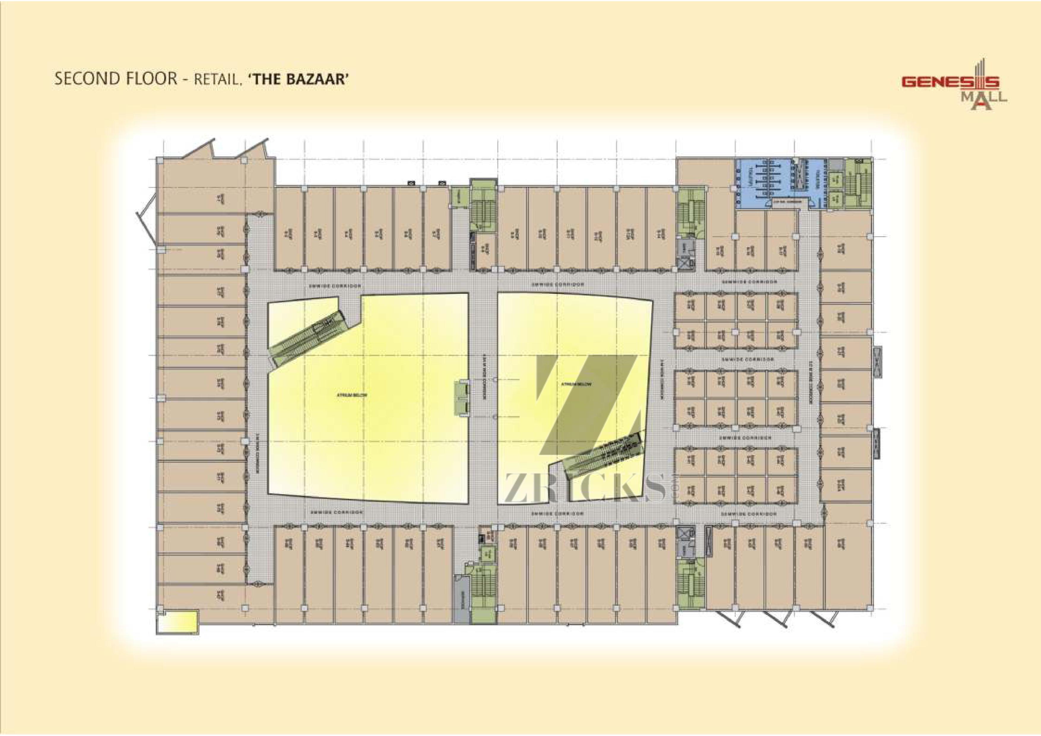 Genesis Mall Floor Plan