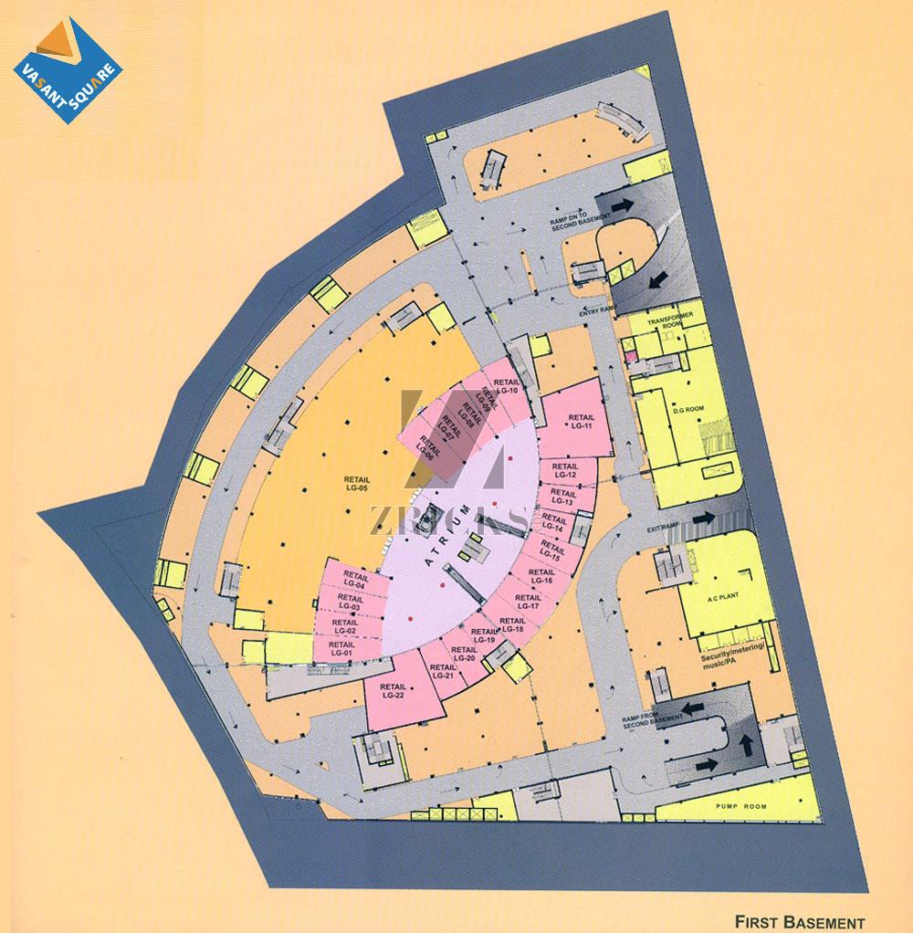 Suncity Vasant Square Floor Plan