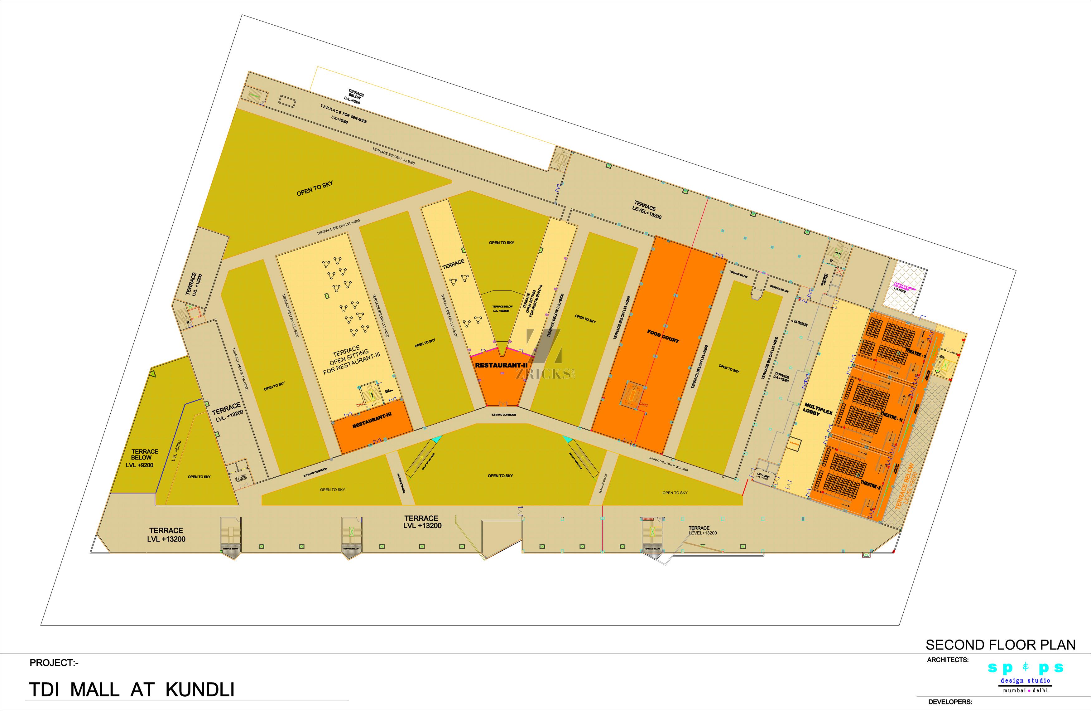 TDI Mall Floor Plan