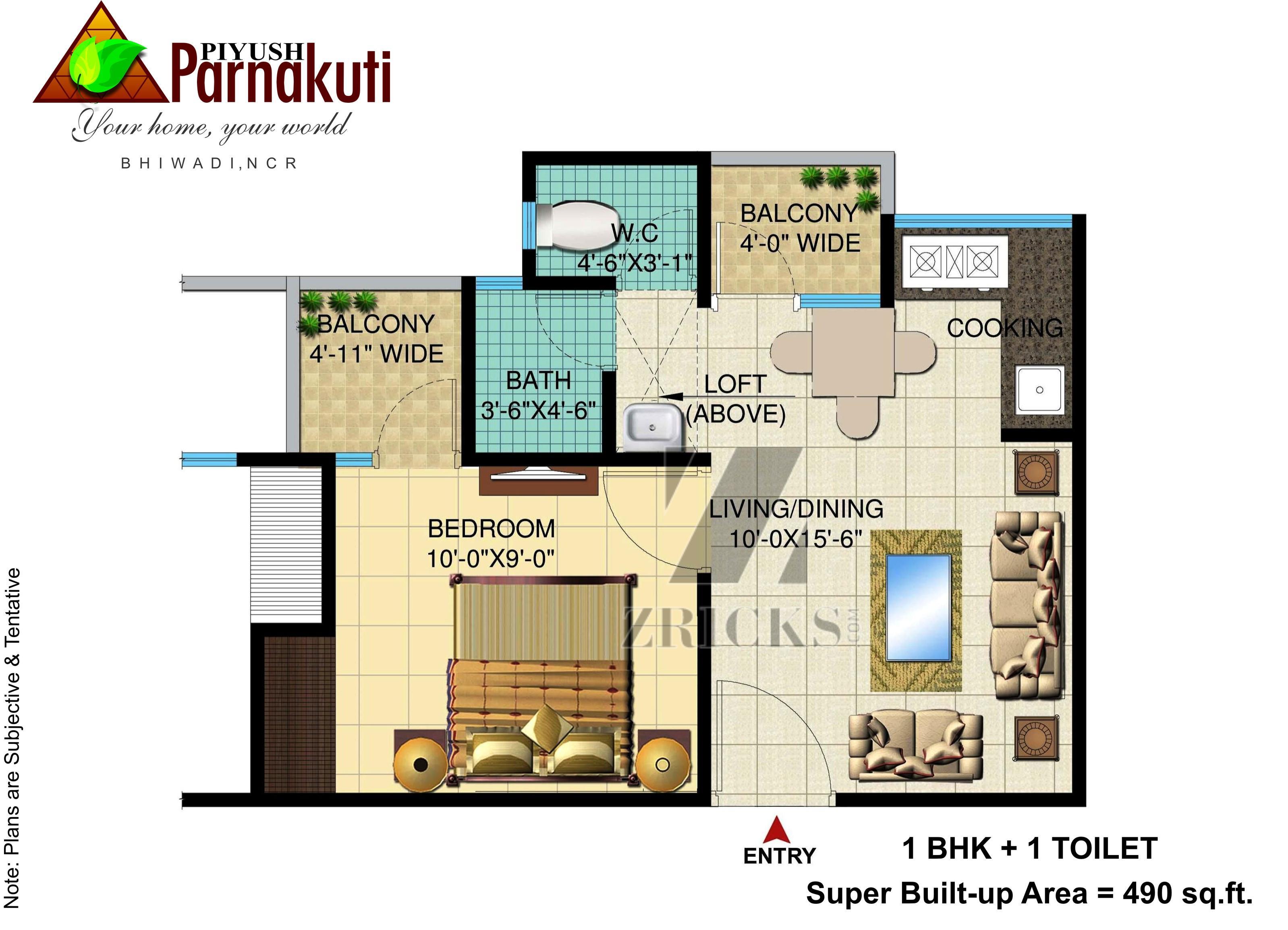 Piyush Parnakuti Floor Plan