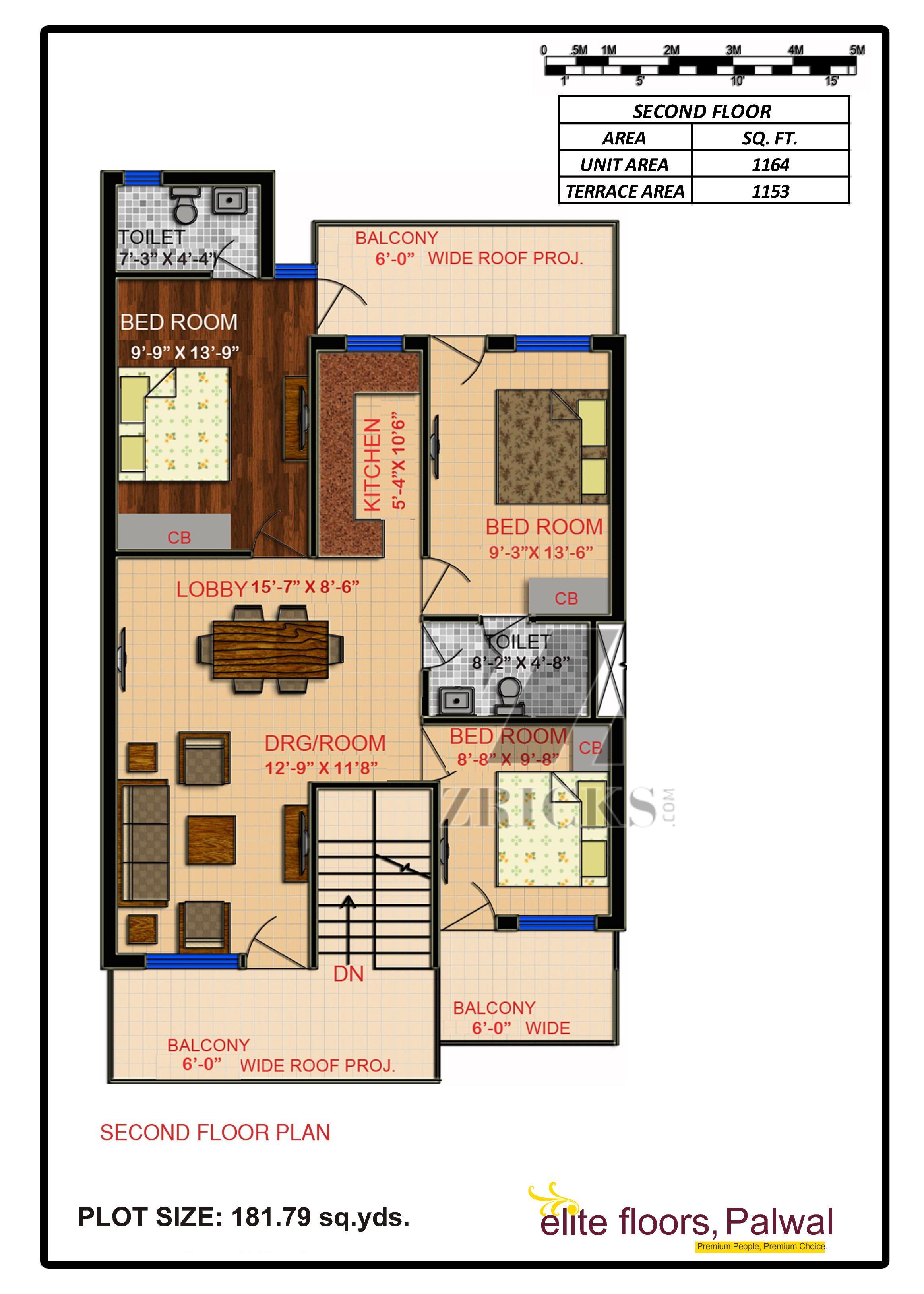 Piyush Elite Floors Floor Plan