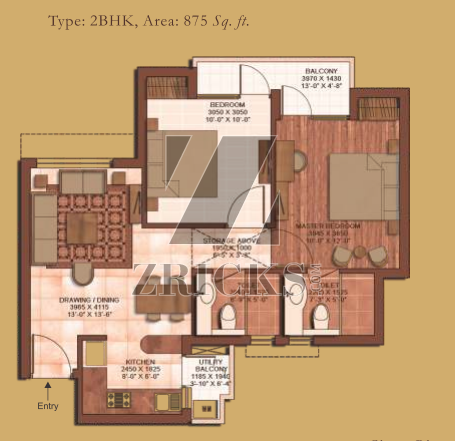 Earthcon Casa Royale Floor Plan