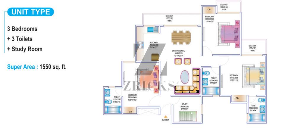 Aims AMG Resi Complex III Floor Plan