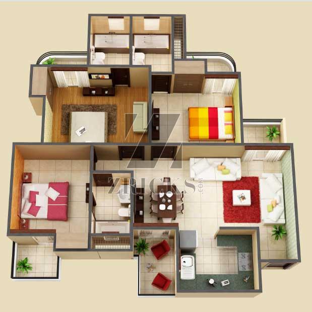 Amaatra Homes Floor Plan