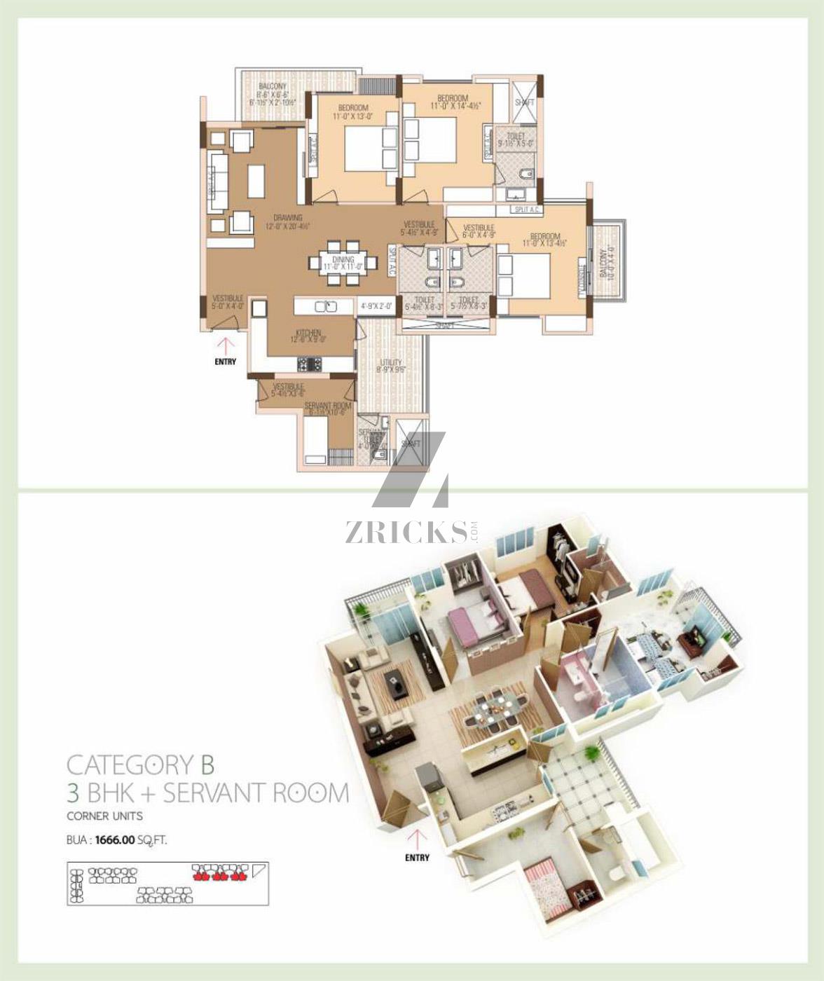 Ashadeep Ananta Jagat Floor Plan