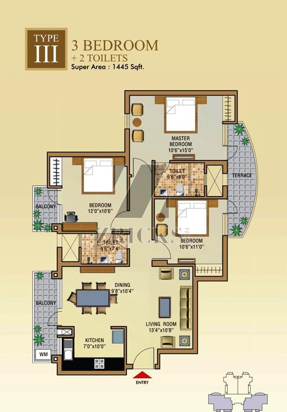 Aditya Celebrity Homes Floor Plan