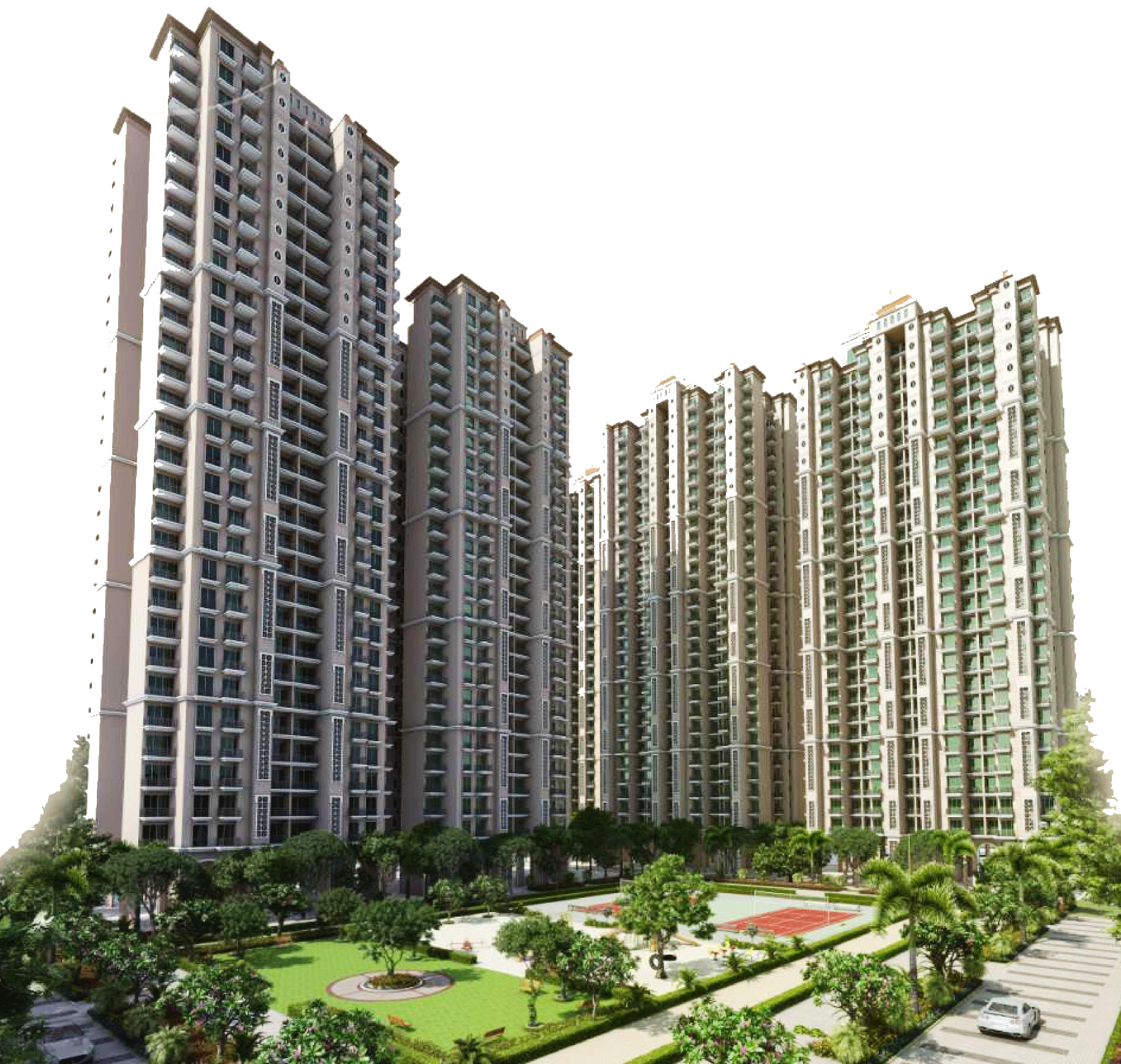  2 BHK  Apartment for sale in Prateek Grand Carnesia Ghaziabad