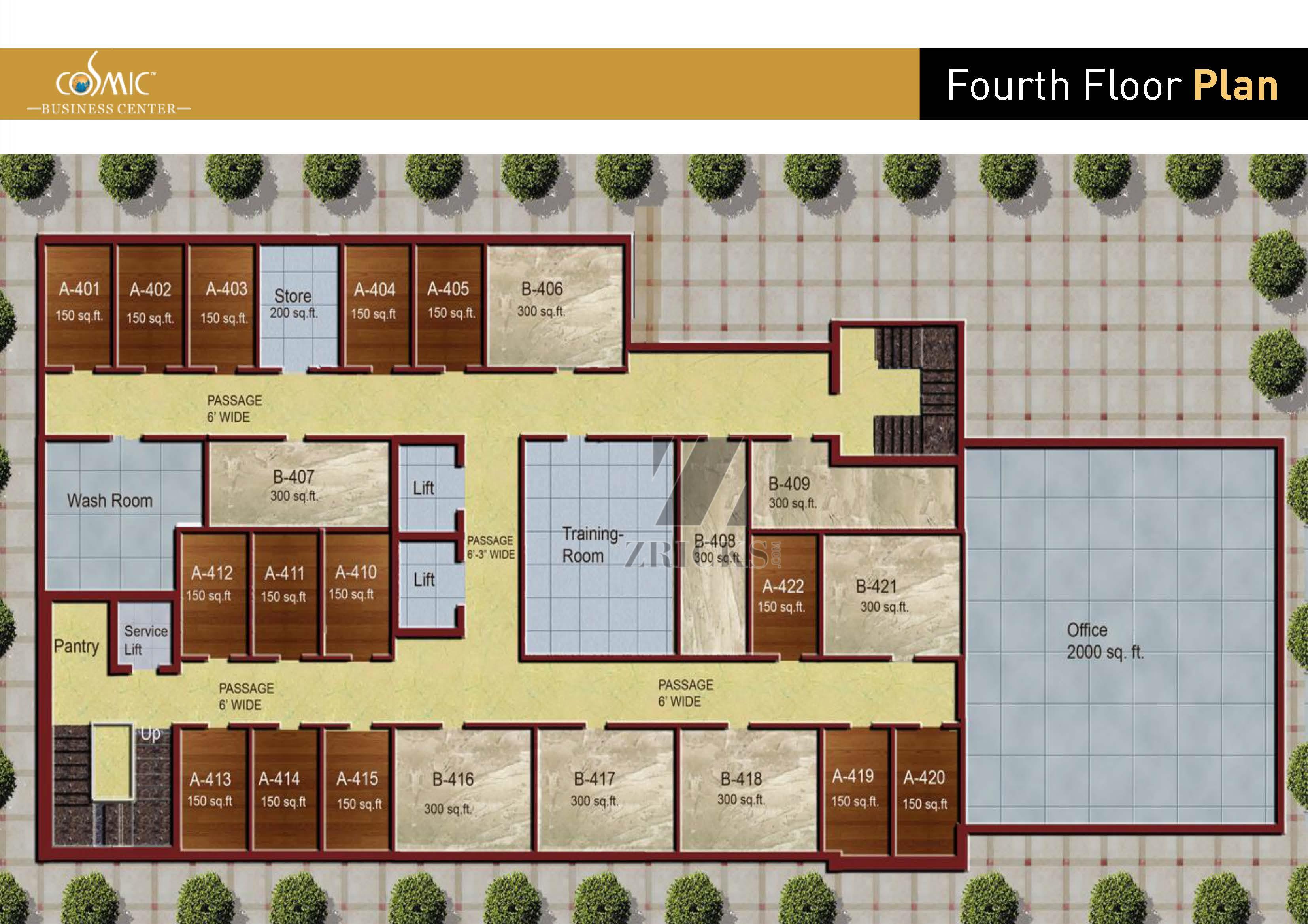 Cosmic Business Center Floor Plan