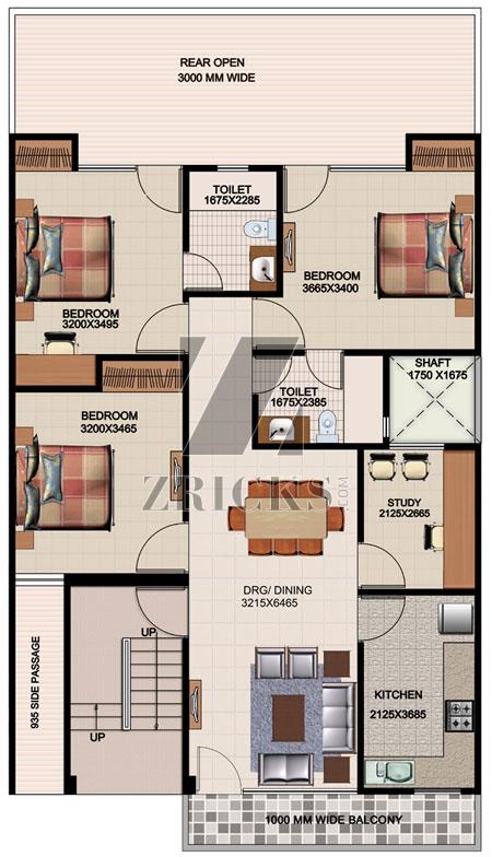 Aditya Willow 162 Floor Plan