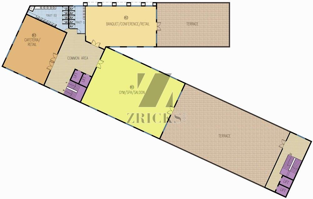 Aditya High Street Floor Plan