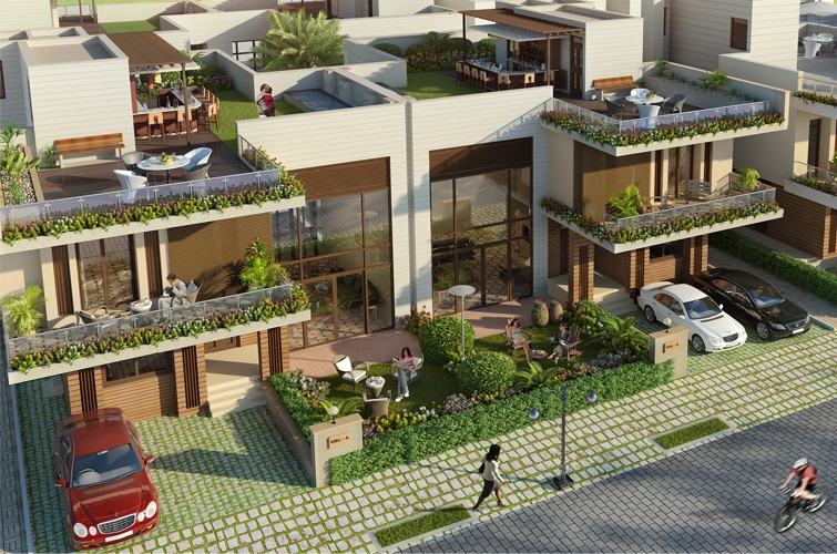  4 BHK  Villa for sale in Unnati Fortune Vesta Villas Noida