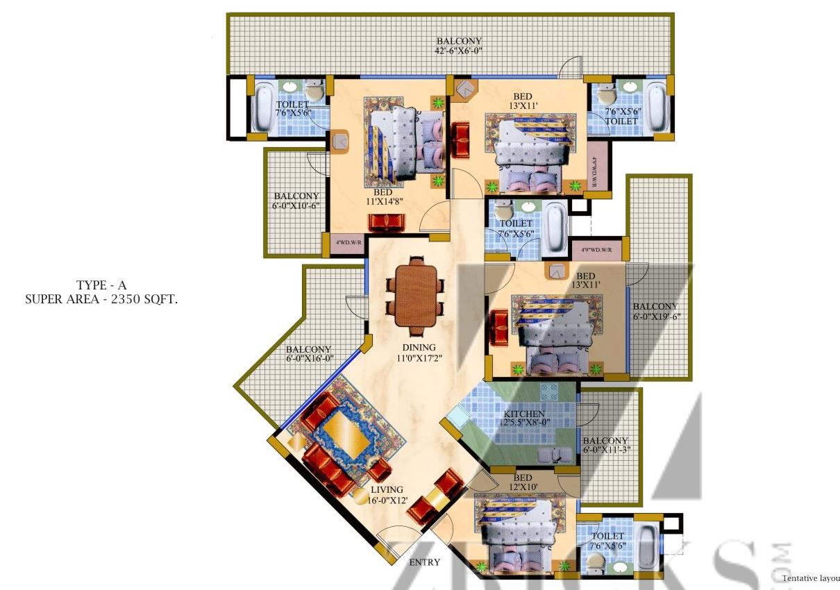 Prabhuprem Advantage Floor Plan