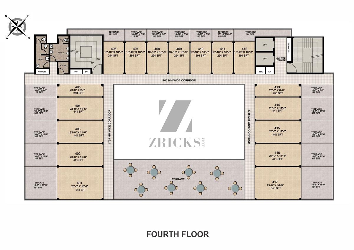 Aarza Square 2 Floor Plan